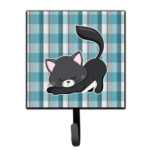 Jensendistributionservices Little Black Cat Kitten Leash or Key Holder MI2102560 - main